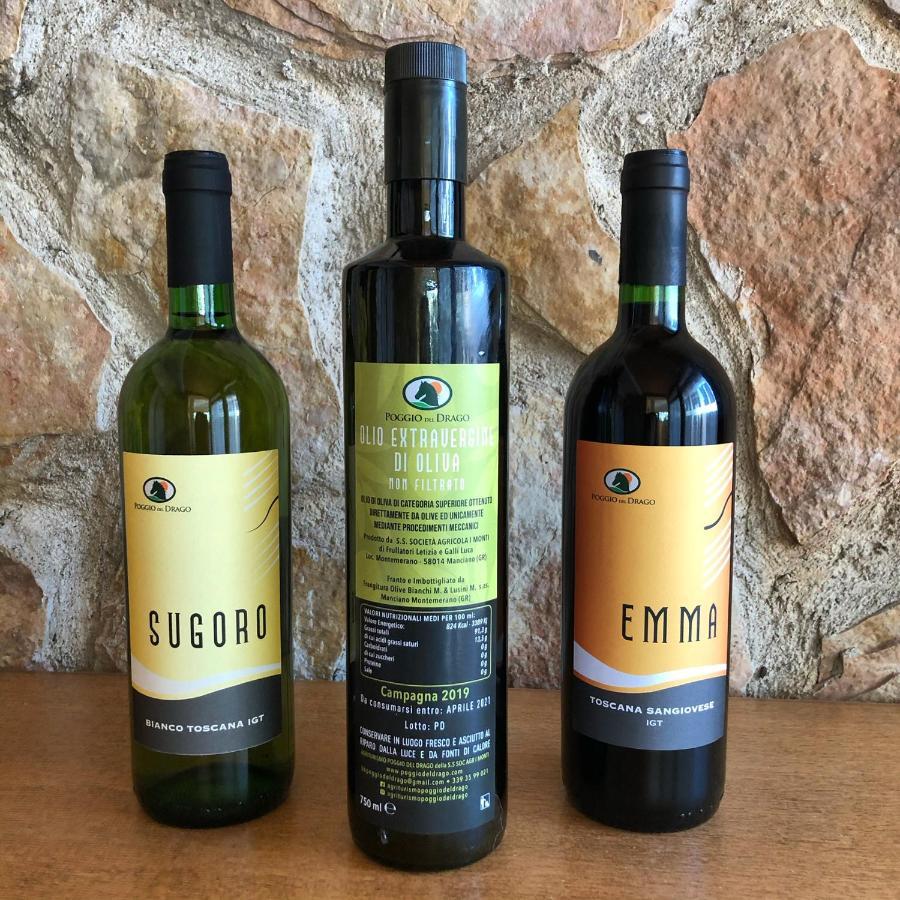 Agriturismo Poggio Del Drago Montemerano Luaran gambar