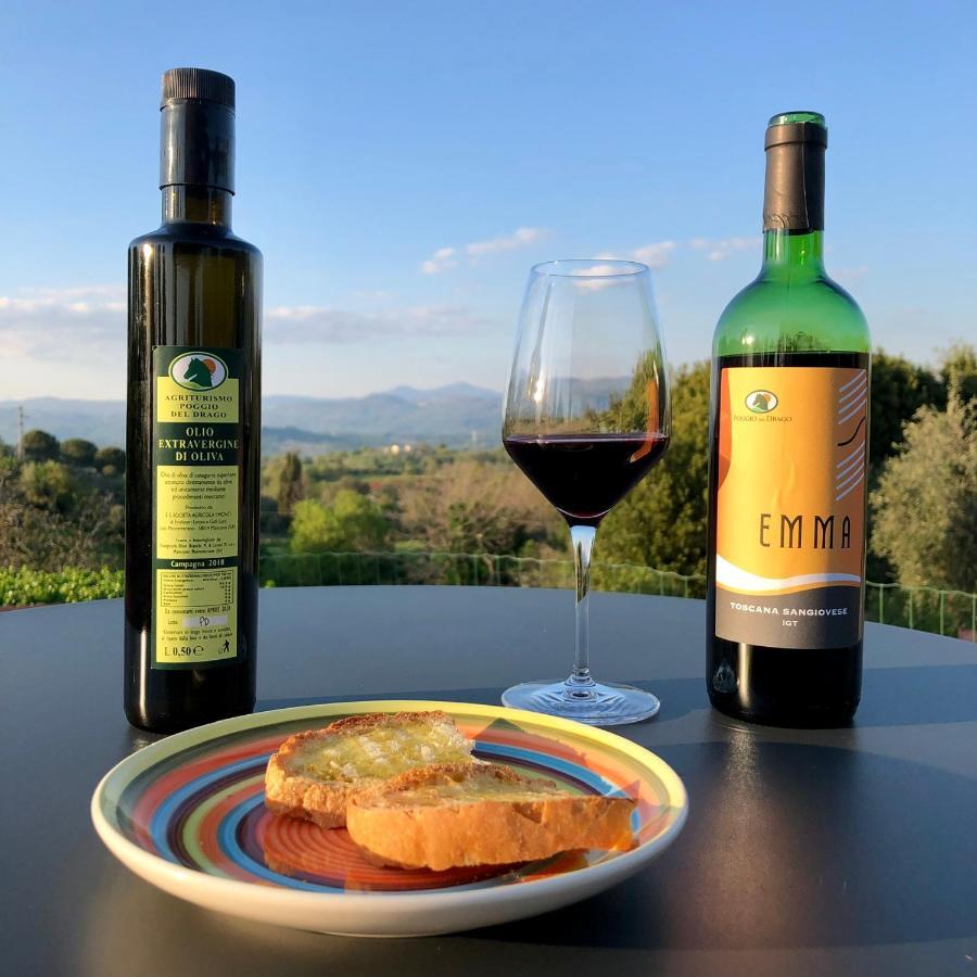 Agriturismo Poggio Del Drago Montemerano Luaran gambar