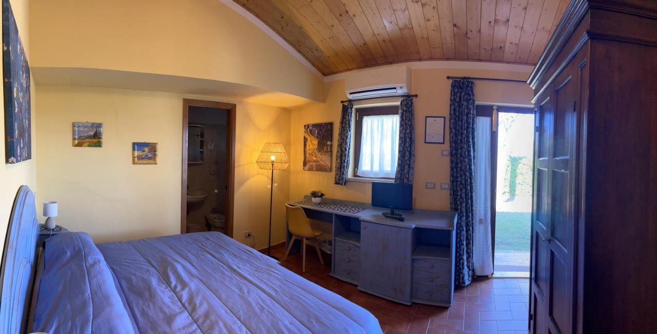 Agriturismo Poggio Del Drago Montemerano Luaran gambar