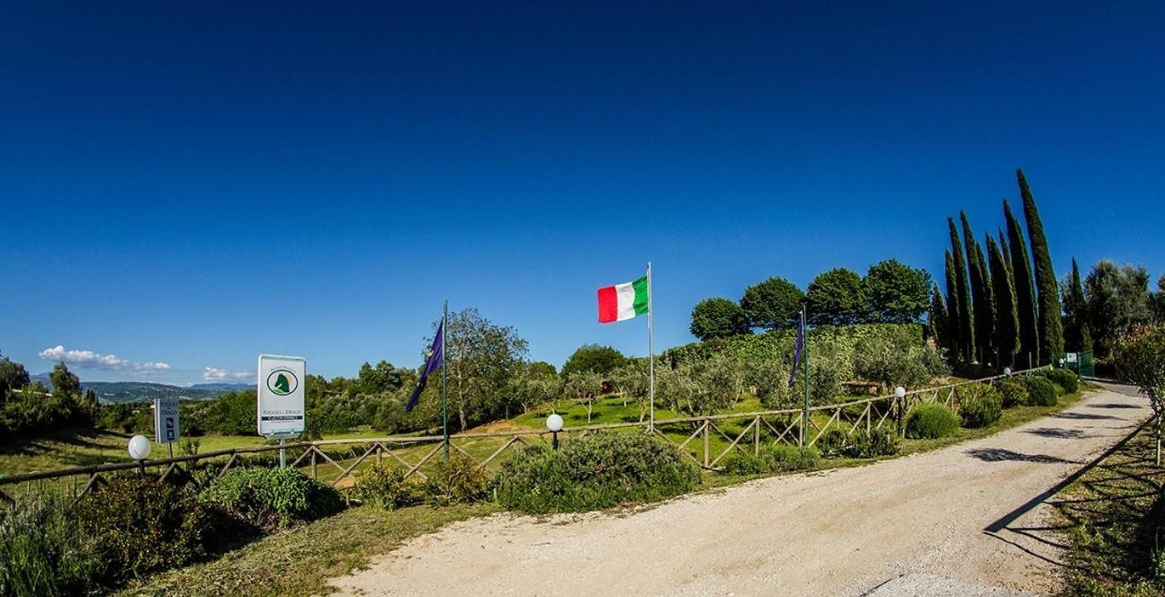 Agriturismo Poggio Del Drago Montemerano Luaran gambar